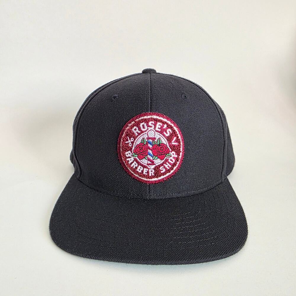 Roses Barber Studio Snapback Hat Black Yupoong The Classics Made Korea